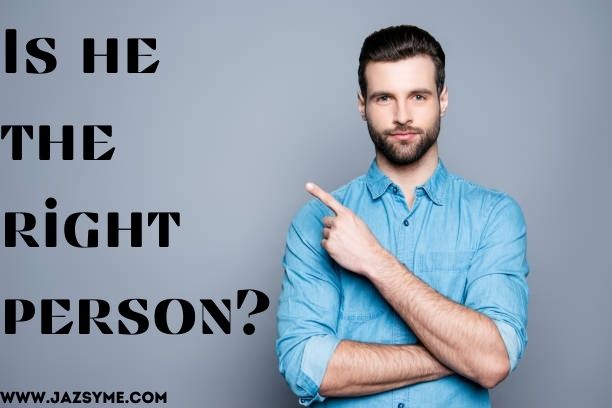 Is he the right person? 